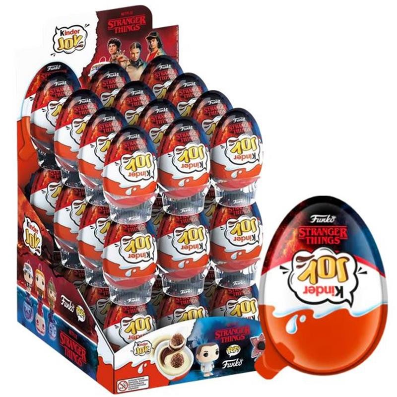 Kinder Joy × Stranger Things Limited Edition Pack.