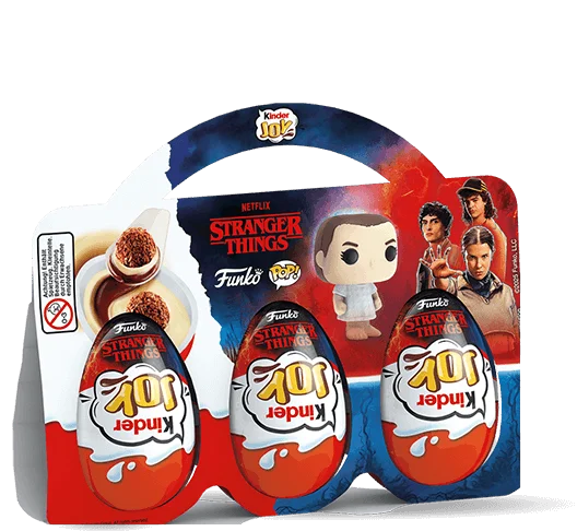 Kinder Joy × Stranger Things Limited Edition Pack.